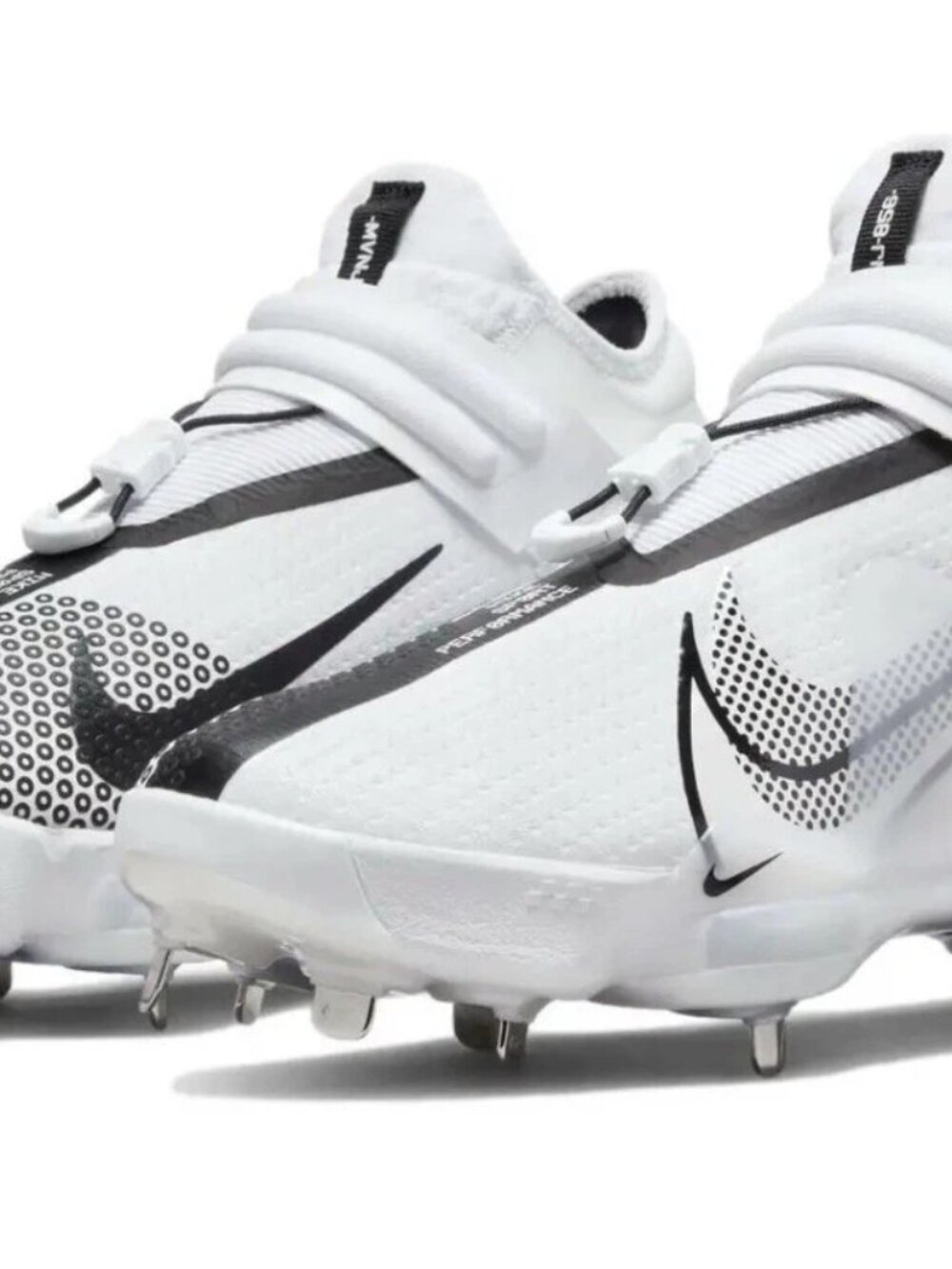 Nike Force Zoom Mike Trout 7 White Cleats Men's Size US 14 NWOB CI3134-102